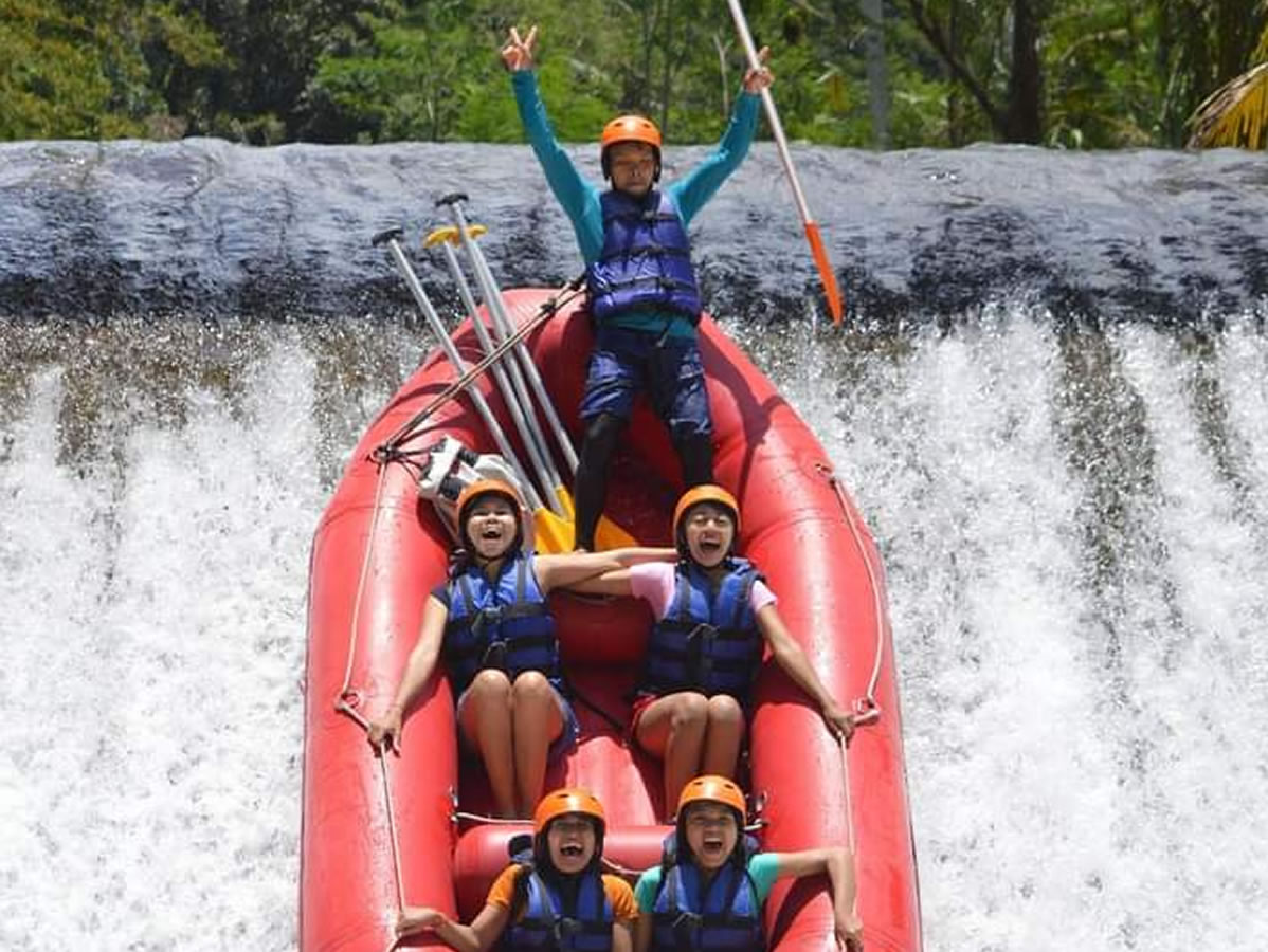 Cheap Bali Rafting Cost at Telaga Waja River